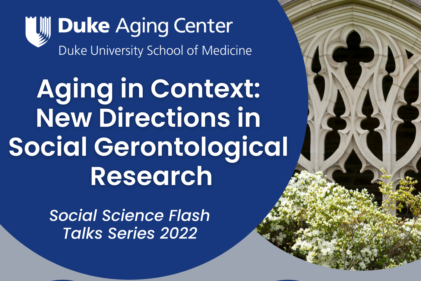 Aging in Context: New directions in social gerontological research